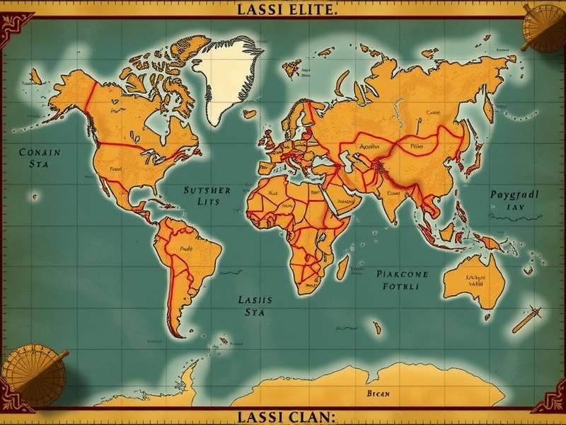 Lassi Elite Expedition World Map